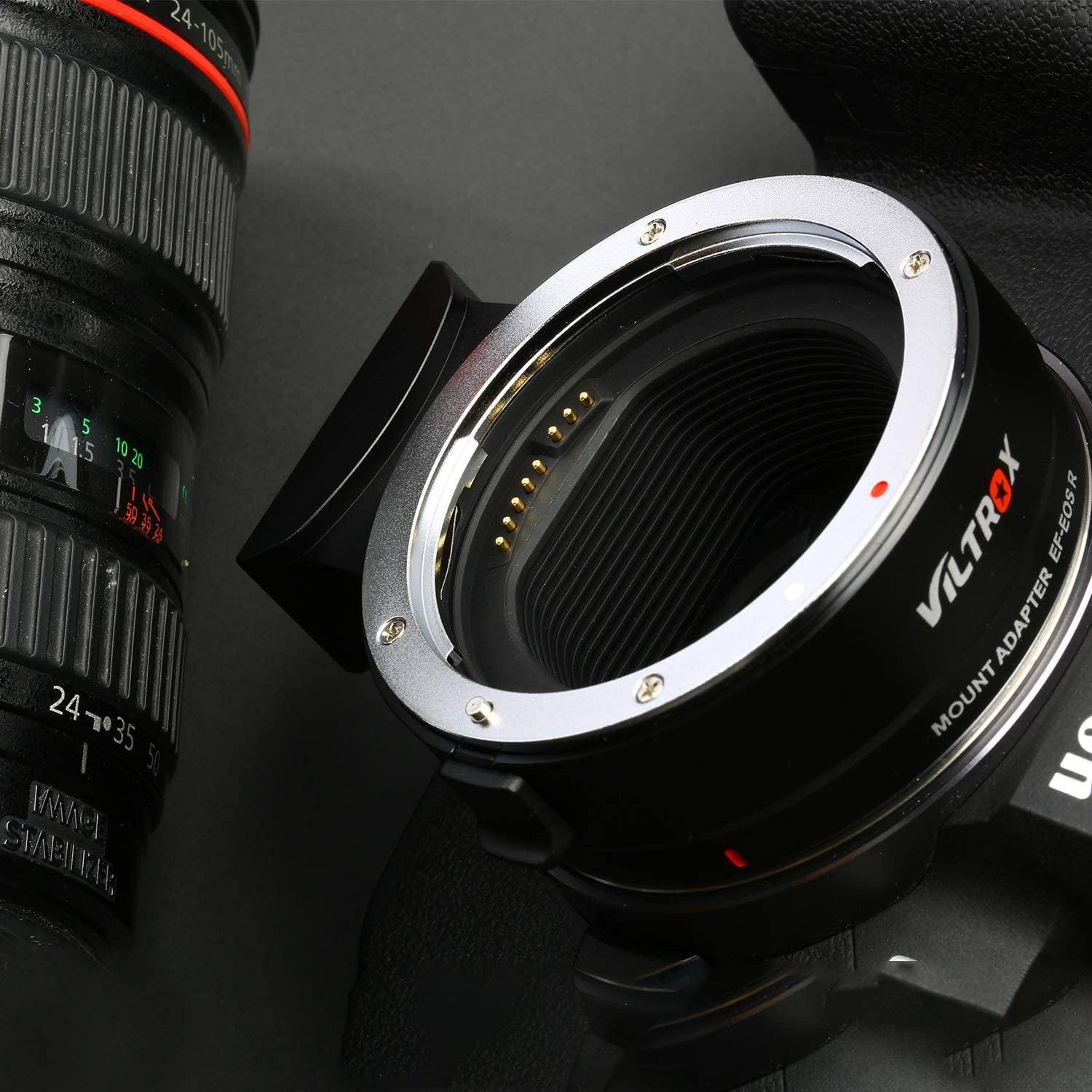 VILTROX EF-EOS R Lens Mount Auto Focus Adapter - for Canon EOS (EF/EF-S) D/SLR Lens to Canon EOS R - Image 3